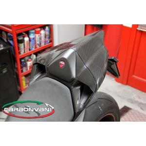 PANIGALE 1199 / タンクカバー ULL B カーボン製・CARBONVANI(カーボン