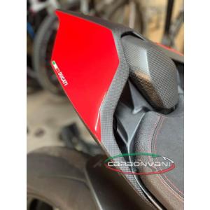 PANIGALE V4.S 2022：タンクカバー / カーボン製・CARBONVANI(カーボン