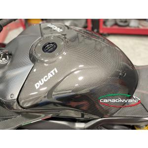 PANIGALE 1199 / タンクカバー ULL B カーボン製・CARBONVANI(カーボン