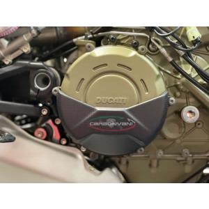 PANIGALE V4.V4S 2025：クラッチカバー / カーボン製・CARBONVANI(カー...