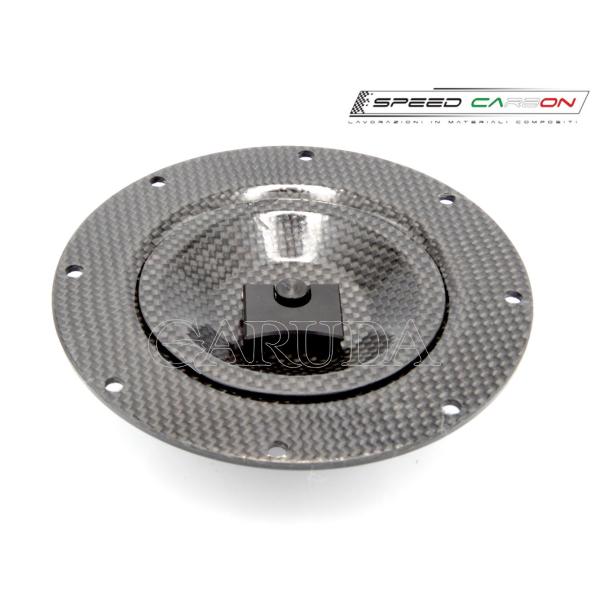 #602 SPEEDCARBON フューエルタンク ストラーダ専用タンクキャップ DUCATI 91...