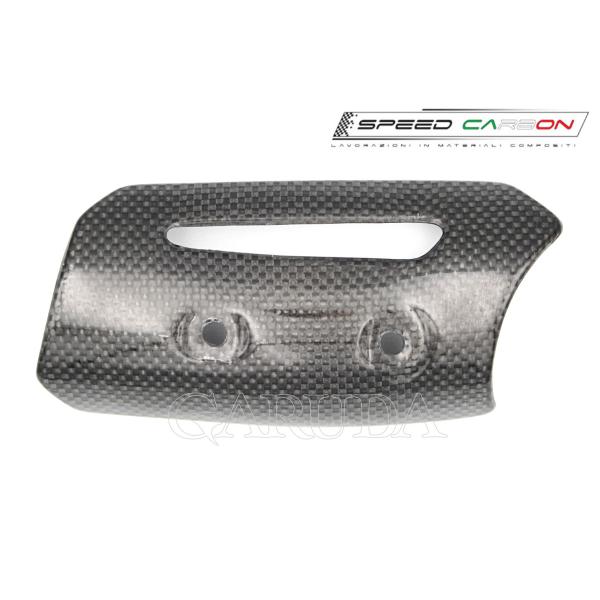 #353 SPEEDCARBON リアバンクマフラーヒートガード 1198/1098/848 DUC...