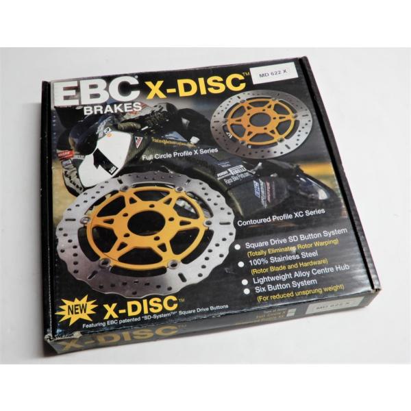 EBC(イービーシー)ブレーキディスク　DUCATI  749/999用　320Φ MD622X(訳...