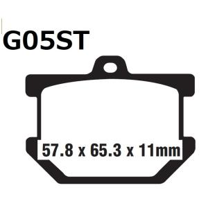 ヤマハ：SR500(フロント)等用 || GOODRIDGE ブレーキ・パッド G05ST