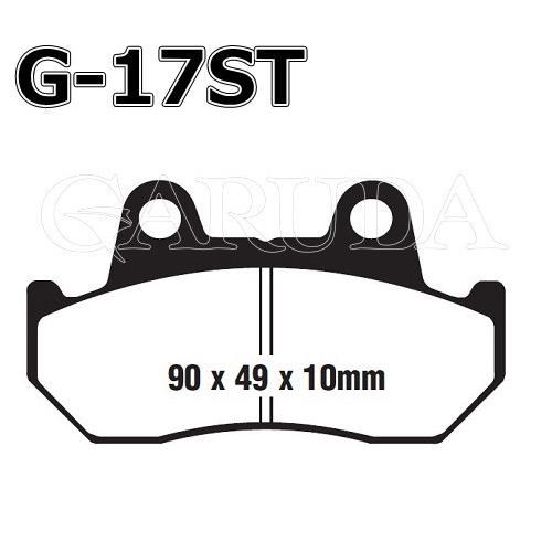 ホンダ：CB900FB.FC(リア)等用 || GOODRIDGE ブレーキ・パッド G017ST