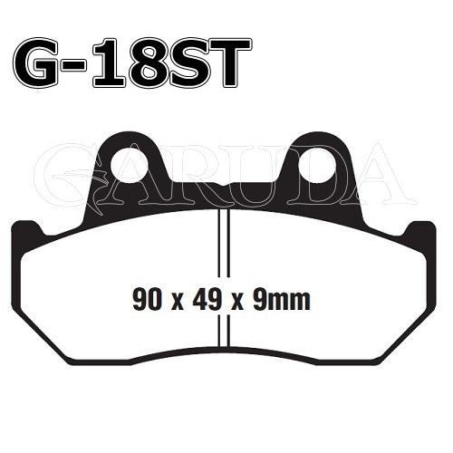 ホンダ：CB900FB(フロント)等用 || GOODRIDGE ブレーキ・パッド G018ST