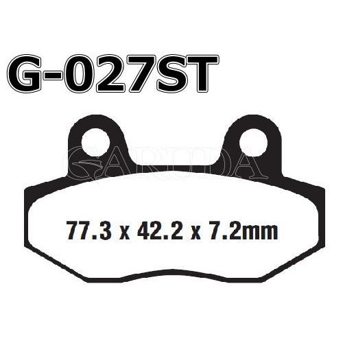 ホンダ：NSR50.80(フロント)等用 || GOODRIDGE ブレーキ・パッド G027ST