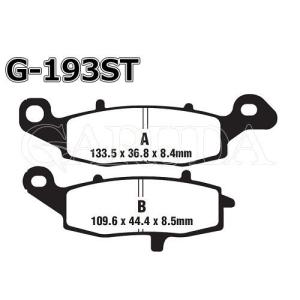 スズキ：SV650<フロント・左>等用 || GOODRIDGE ブレーキ・パッド G193ST｜garudaonlinestore