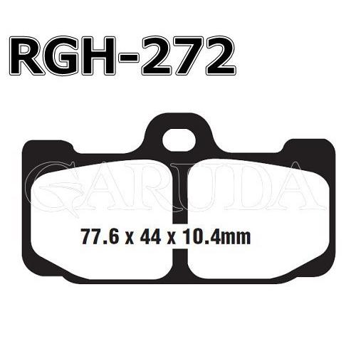 BREMBO:X9737 108mmピッチ || GOODRIDGE ブレーキ・パッド RGH272