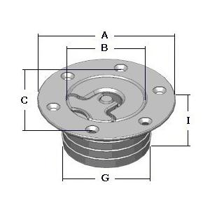 NEWTON エアロ300　A36NL1 タンクキャップ 【カギ付】