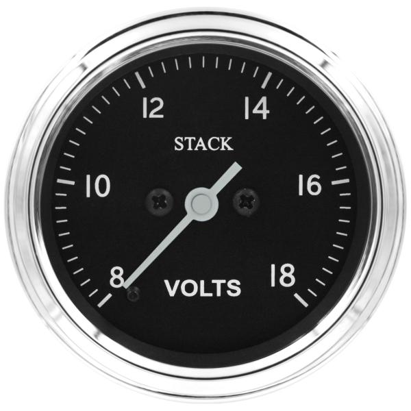 ST3316C 電圧計 8-18V  STACK【スタック】クラシック