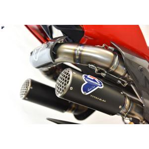 D205 TERMIGNONI:DUCATI_STREETFIGHTER V4<18-22> SBK レプリカ・レーシングエキゾーストKIT ブラックサイレンサー・チタンパイプ｜garudaonlinestore