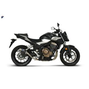 TERMIGNONI:HONDA_CB/CBR 500 F-R-X MY19<19-22>スリップオン_SO05 GPクラシック・ショート・サイレンサー+ リンクパイプ｜garudaonlinestore