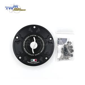 ACCOSSATO アコサット アルミタンクキャップ Ver.4 カラー：ブラック