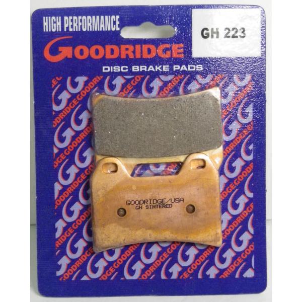 GOODRIDGE<グッドリッジ>ブレーキパッド BREMBO 対向4ポットキャリパー用<2pin>...