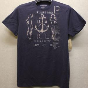 ラルフ DENIM&SUPPLY デニム&サプライ アンカー シルエット プリント Ｔシャツ｜garyu