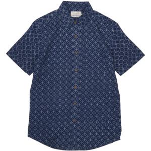 FAHERTY BRAND (ファリティ ブランド) トロピカル コットン 半袖 シャツ メンズ Moonlight Batik Shirt｜garyu