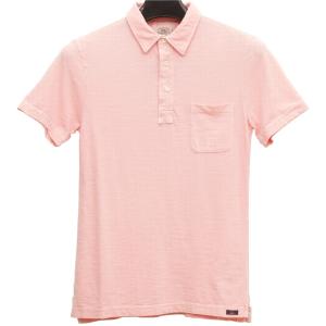 FAHERTY BRAND (ファリティ ブランド) ガーメントダイ Sun Washed ポロシャツ ピンク メンズ Polo Pink｜garyu