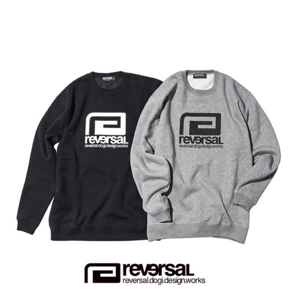 新デザイン reversal リバーサル クルースウェット トレーナー BIG MARK SWEAT...