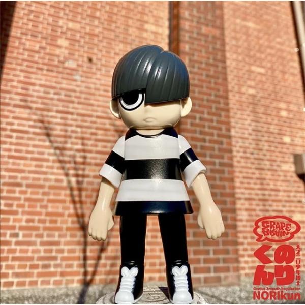 GRAPE BRAIN グレイプ ブレイン 天才二口少年博士 のりくん 1st カラー ソフビ 人形...