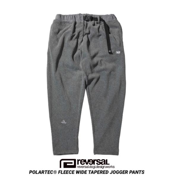 reversal リバーサル フリース ジョガーパンツ ワイド POLARTEC FLEECE WI...