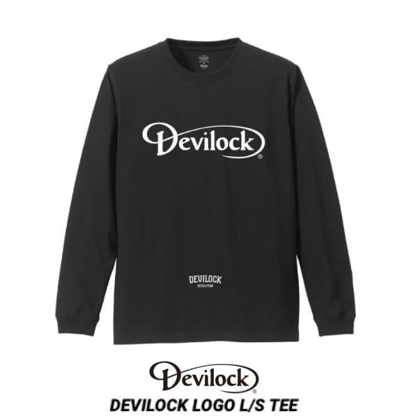 DEVILOCK デビロック Tシャツ 長袖 ロンT DEVILOCK LOGO L/S TEE（２...