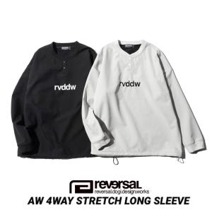 reversal/リバーサル ストレッチ ロングスリーブ AW 4WAY STRETCH LONG SLEEVE（2カラー）｜garyujp