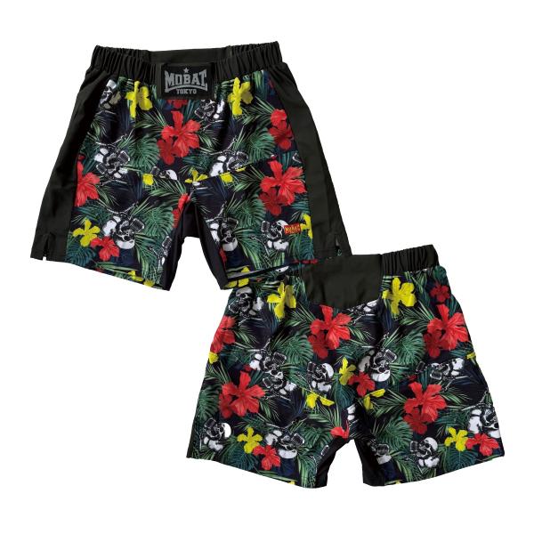 mobstyles モブスタイル モッシュパンツ MOSH PANTS SKULL HIBISCUS...