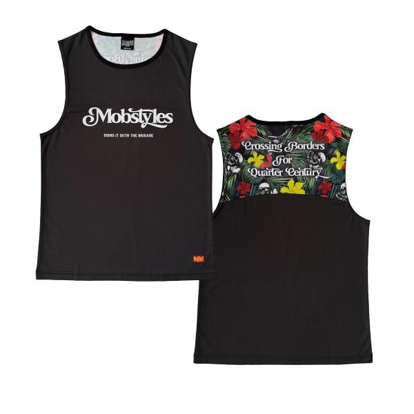 mobstyles モブスタイル ノースリーブ タンクトップ NO SLEEVE SKULL HIB...