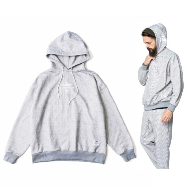 reversal/リバーサル プルオーバーパーカー SASHIKO PATTERN SWEAT HO...