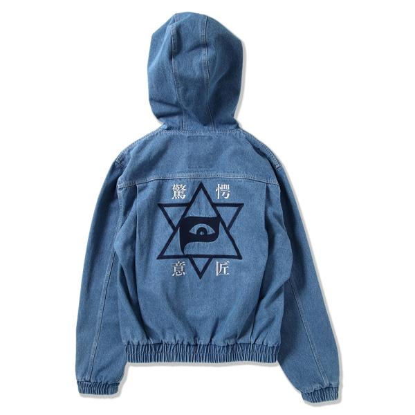 予約3月入荷 PUNK DRUNKERS パンクドランカーズ 驚愕意匠デニムJKT (2カラー)