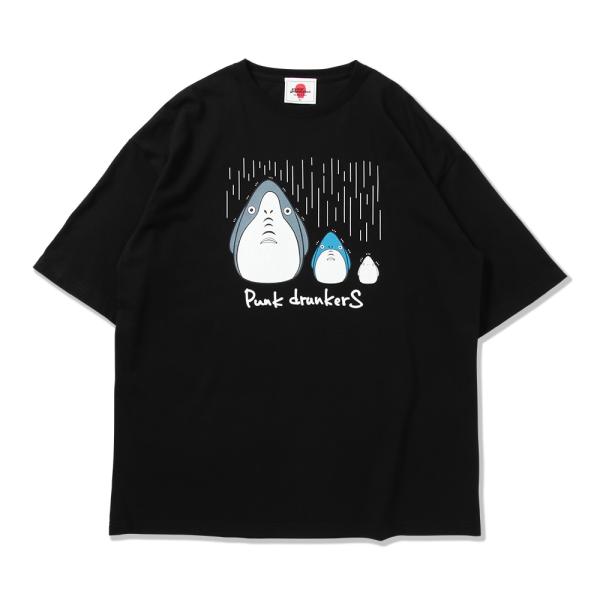 予約4月入荷 PUNK DRUNKERS パンクドランカーズ 鮫人たちBIG.TEE（2カラー）