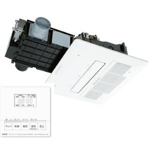 BDV-4106AUKNC-J2-BL ノーリツ 浴室暖房乾燥機 2室換気対応 (BDV