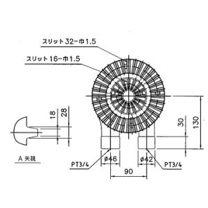 業務用(工業用)スリットルバーナー(直径180mm) S-50