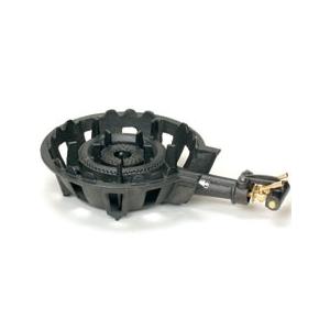 タチバナ製作所 穴あき ガス鋳物コンロ(ストロング) 二重羽無し  TS-220 底枠付/パイロット...