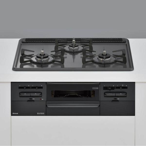 リンナイ ビルトインコンロ RS31W46H2RBW Metal メタル 60cm幅