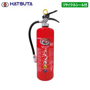 ハツタ（HATSUTA） 粉末ABC消火器4型 PEP-4 蓄圧式/リサイクルシール
