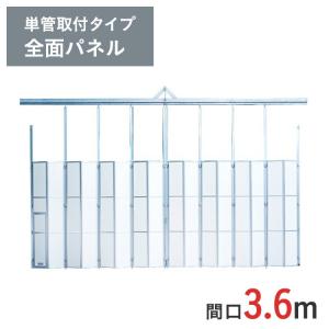 門型ゲート ミニパネルゲート 全面パネル 高さ 4.5 m 間口 3.6 m 単管取付タイプ SGN-3P-36 一部地域 送料無料｜gate-ys