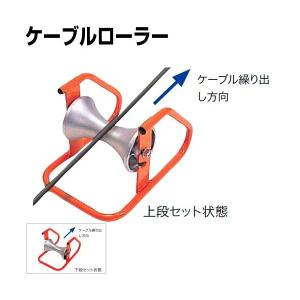 カーブ用延線ローラー コーナーケーブルローラー CR-540 カーブ用延線ローラー コーナーケーブルローラー CR-540