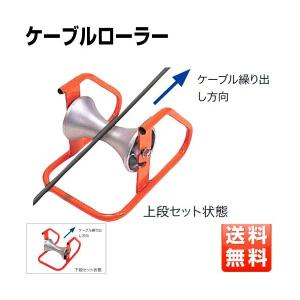 カーブ用延線ローラー コーナーケーブルローラー CR-540 ジェフコム