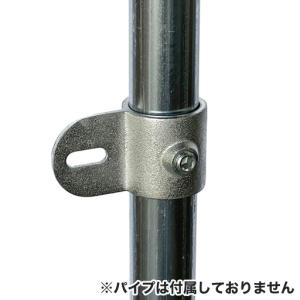 アルミ製単管パイプ 3m (φ48.6) ホーシン『両端キャップ付』『個人宅