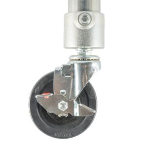 単管接続キャスター 50kgタイプ S-14-1C-100 ジョイント工業