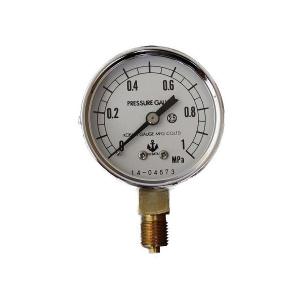 木幡計器製作所 圧力計 φ60/A型 AT 1/4 60 (0-6.0MPa) : 工事資材通販