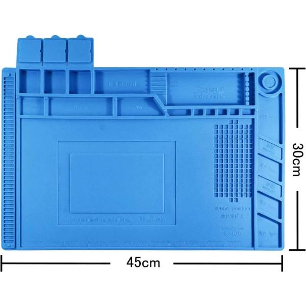 修理用作業マット 30cm×45cm / iPhone アイフォン ipad スマホ 画面 パネル ...