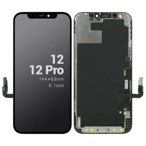 iPhone12 iPhone 12 液晶パネル コピー LCD液晶 格安品 / 液晶 フロントパネル ガラス 画面 交換 自分 修理 部品 安い /保証無品