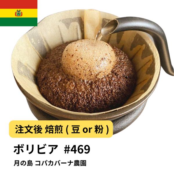 コーヒー 豆 粉 ボリビア 月の島 コパカバーナ農園 #469 DripTrip 珈琲