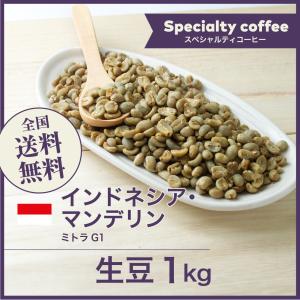 生豆 コーヒー 送料無料 大山珈琲 生豆 インドネシア・マンデリン ミトラ G1 1kg スペシャルティコーヒー