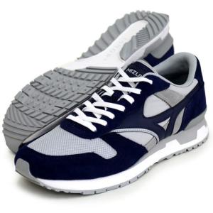 MIZUNO ミズノ GV87 D1GA180614 スニーカー 靴　メンズ ネイビー×グレー｜gaura-sports