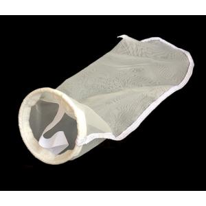 PA 幅 105mm 長さ 380mm メッシュ数 80 スチールリング 液体ろ過用 ナイロン バッ...