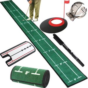パターマット 3m ゴルフ練習器具 パター練習...の詳細画像1